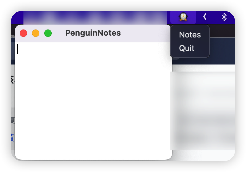 Penguin note